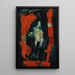 La volaille pendue aux briques rouges - Chaïm Soutine — quadro incorniciato alla parete