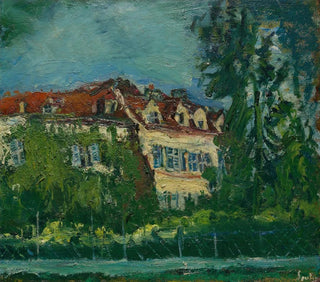 Cham Soutine - Landscape with House.webp
