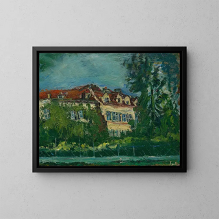 Cham Soutine - Landscape with House.webp