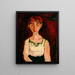 Piccola ragazza - Chaïm Soutine — quadro incorniciato alla parete
