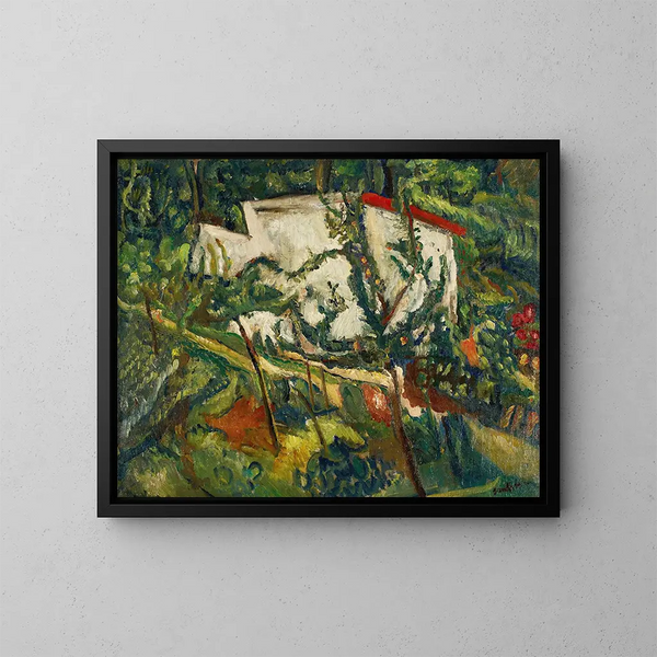 Maison de Clamart - Chaïm Soutine — quadro incorniciato alla parete