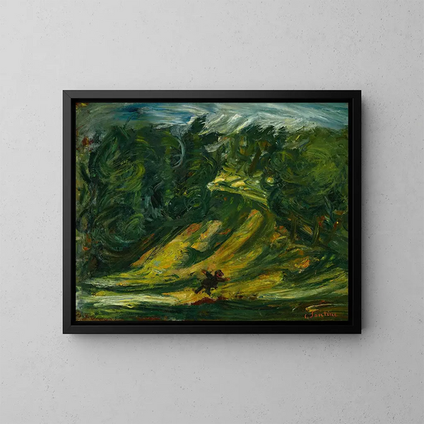 Paesaggio - Chaïm Soutine — quadro incorniciato alla parete