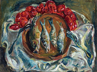 Cham Soutine - Poissons Et Tomates.webp