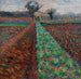 Field with Trees - Umberto Boccioni — artwork view