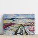 Riproduzione del dipinto Champ sous la neige - Edvard Munch