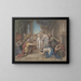 Joseph erkannt von seinen Brüdern - Charles-Antoine Coypel — gerahmtes Bild an der Wand