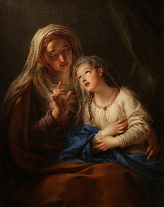 CharlesAntoine Coypel - The Education of the Virgin Mary.webp