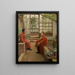 Die Kinder des Chores - Charles-Bertrand d'Entraygues — gerahmtes Bild an der Wand
