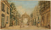 Dekorationsszene mit Schauspielern und Tänzern in Performance - Charles-François Hutin — Ansicht des Kunstwerks