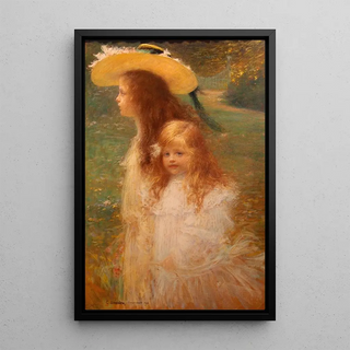 CharlesLucien Landre - Portrait des nices de lartiste par Charles Landre.webp
