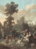 The Tambourine - Charles-Melchior Descourtis — artwork view