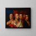Jeune Omahaw, aquila da guerra, Petite Missouri e Pawnees - Charles Bird King — quadro incorniciato alla parete