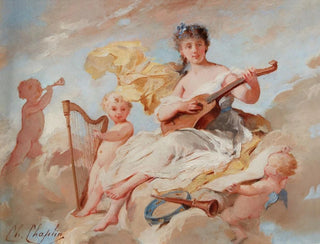 Charles Chaplin - Allegory of Music.webp