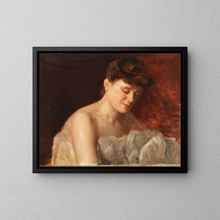Charles Chaplin - Frauenportrt Studie.webp