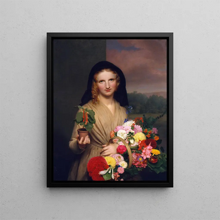 Charles Cromwell Ingham - The Flower Girl.webp