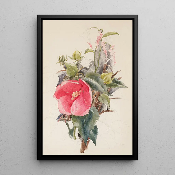 Reproduktion des Gemäldes Hibiskus-Gemälde - Charles Demuth