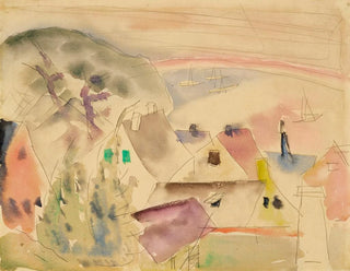 Charles Demuth - Housetops Seashore.webp