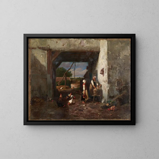 Charles Emile Jacque - Hhnerhof.webp