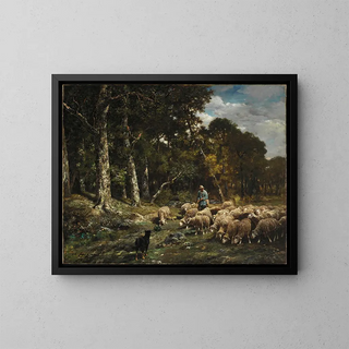 Charles Emile Jacque - The Flock.webp