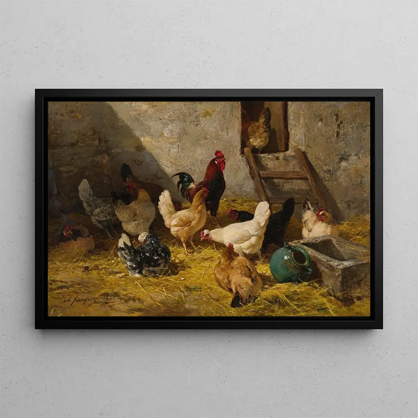 Charles Emile Jacque - The HenRoost.webp