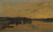 The River in the Evening - Charles François Daubigny — artwork view
