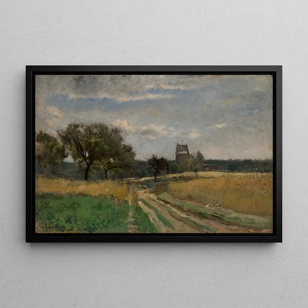 Charles Franois Daubigny - Landscape along a Country Road.webp