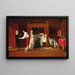 Il mattino dopo il matrimonio - Charles François Pécrus — quadro incorniciato alla parete