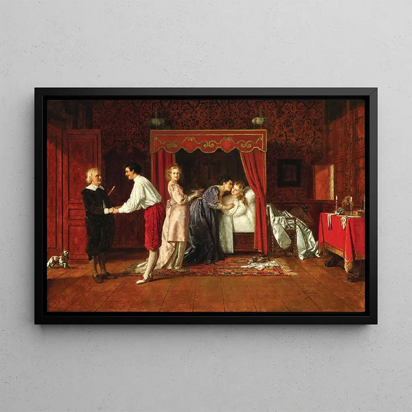 Charles Franois Pecru - The Morning after the Wedding.webp