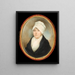 Mme Samuel Prioleau Catherine Cordes - Charles Fraser — quadro incorniciato alla parete