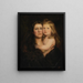 Amour maternel - Charles Frederick Naegele — gerahmtes Bild an der Wand