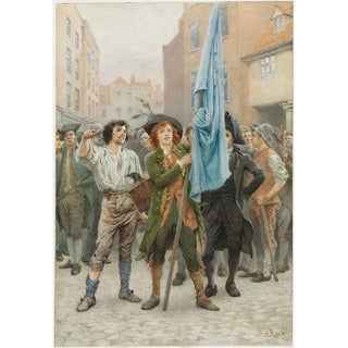 Charles Green - Barnaby Rudge Helping Lead the Gordon Riots.webp