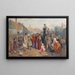 Der Scharlatan - Charles Green — gerahmtes Bild an der Wand
