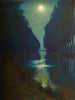 Kanal von Chelles Mondschein - Charles Guilloux — Ansicht des Kunstwerks
