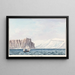 Burnett Inlet Barrow Strait - Charles Hamilton Smith — framed artwork on a wall