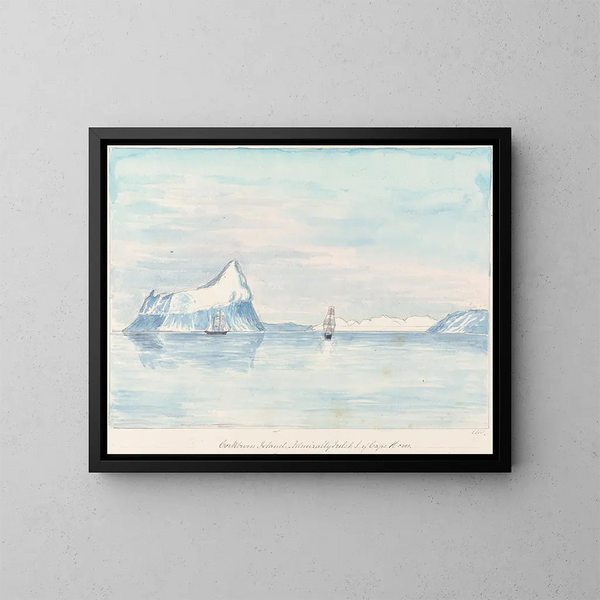 Île Cockburn, Inlet de l'Amirauté - Charles Hamilton Smith — quadro incorniciato alla parete