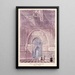 Entrance of the Ambassadors' Hall, Alcazar in Seville - Charles Hamilton Smith — framed artwork on a wall