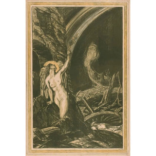 Charles Haslewood Shannon - The Rebirth of the arts gesigneerd.webp