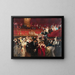 Maskenball - Charles Hermans — gerahmtes Bild an der Wand