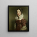 Jacoba Vetter 1796-1830 wife of Pieter Meijer Warnars Amsterdam Bookseller - Charles Howard Hodges — framed artwork on a wall