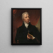 Portrait painting of Cornelis Apostool, first director of the Rijksmuseum - Charles Howard Hodges — framed artwork on a wall