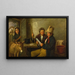 Esel und Händler - Charles Hunt — gerahmtes Bild an der Wand