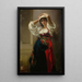 L'Italienne - Charles Landelle — gerahmtes Bild an der Wand