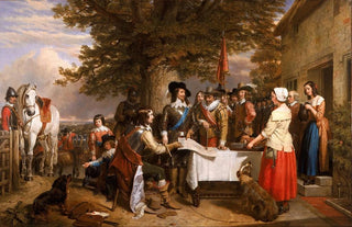 Charles Landseer - The Eve of the Battle of Edge Hill 1642.webp