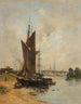 Hafenansicht an der Seine in Rouen - Charles Lapostolet — Ansicht des Kunstwerks
