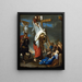 La Descente de Croix - Charles Le Brun — gerahmtes Bild an der Wand