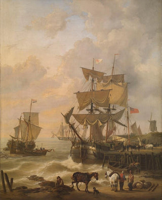 Charles Louis Verboeckhoven - Rising Tide.webp