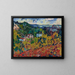 Bougival - Charles Manger — gerahmtes Bild an der Wand