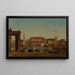 View of Venice - Charles Marchand — framed artwork on a wall