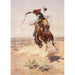 Ein schlechtes Pferd - Charles Marion Russell — Ansicht des Kunstwerks