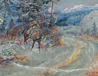 Charles Marion Russell - An Unscheduled Stop.webp